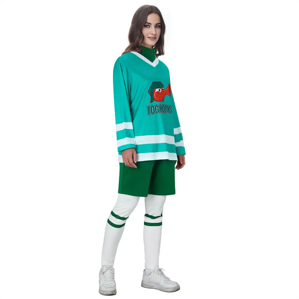 Inside Out 2 Riley Andersen Costume Ice Hockey Long Sleeve Shirt Fog Horns Sweatshirt