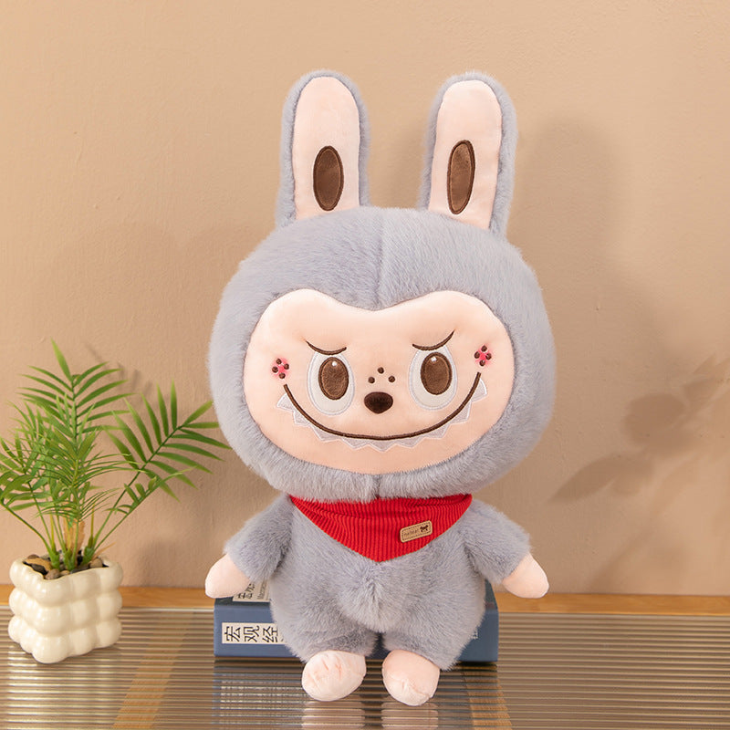 23″ Labubu Plush Toy Big Adorable Labubu Doll The Monsters with Bunny Ear