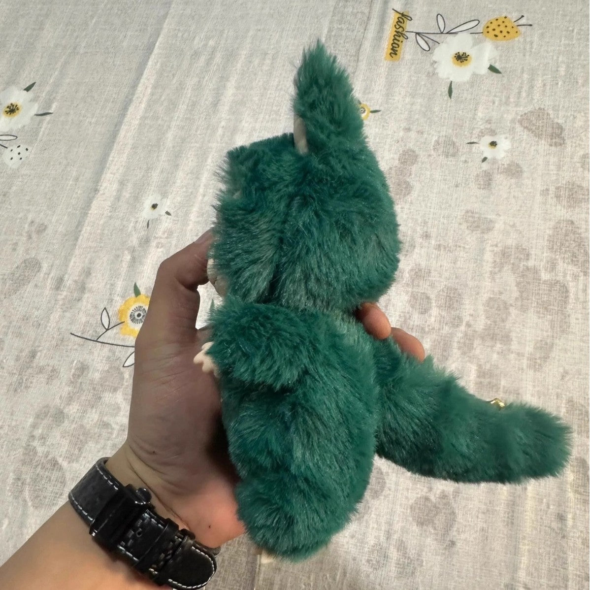 6.7'' Plush Doll Labubu Keychain The Monsters Plush Toy with Clothes Hat