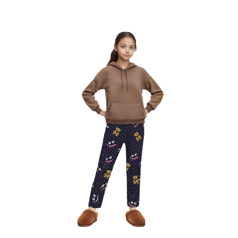 Kids KPop Rumi Cosplay Hoodie and Pants Daily Wear Rumi Costume