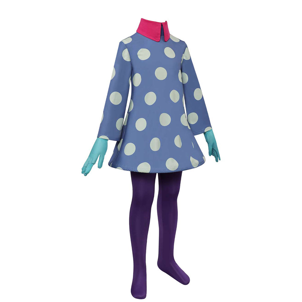 Inside 2 Envy Costumes Girls and Women Envy Cosplay Dress with Pantyhose Halloween Costume