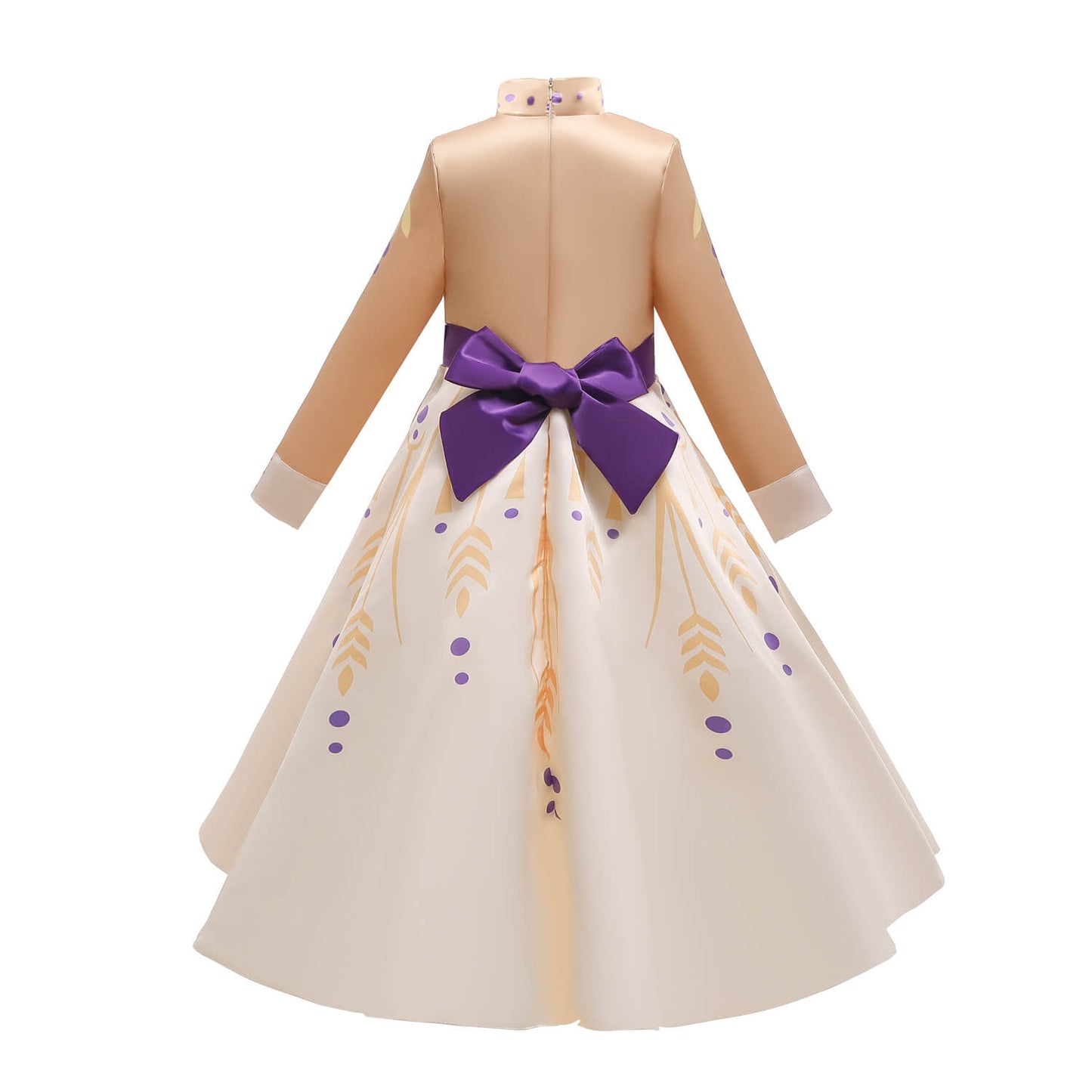 Kids Princess Aanna Dress Halloween Costume Girls Cosplay Party Dress with Accessories