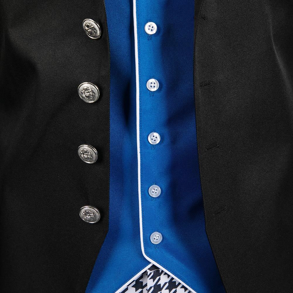 Adult Rorensu Burua Costume Public School Lawrence Bluewer Uniform Suit Cospaly Outfit
