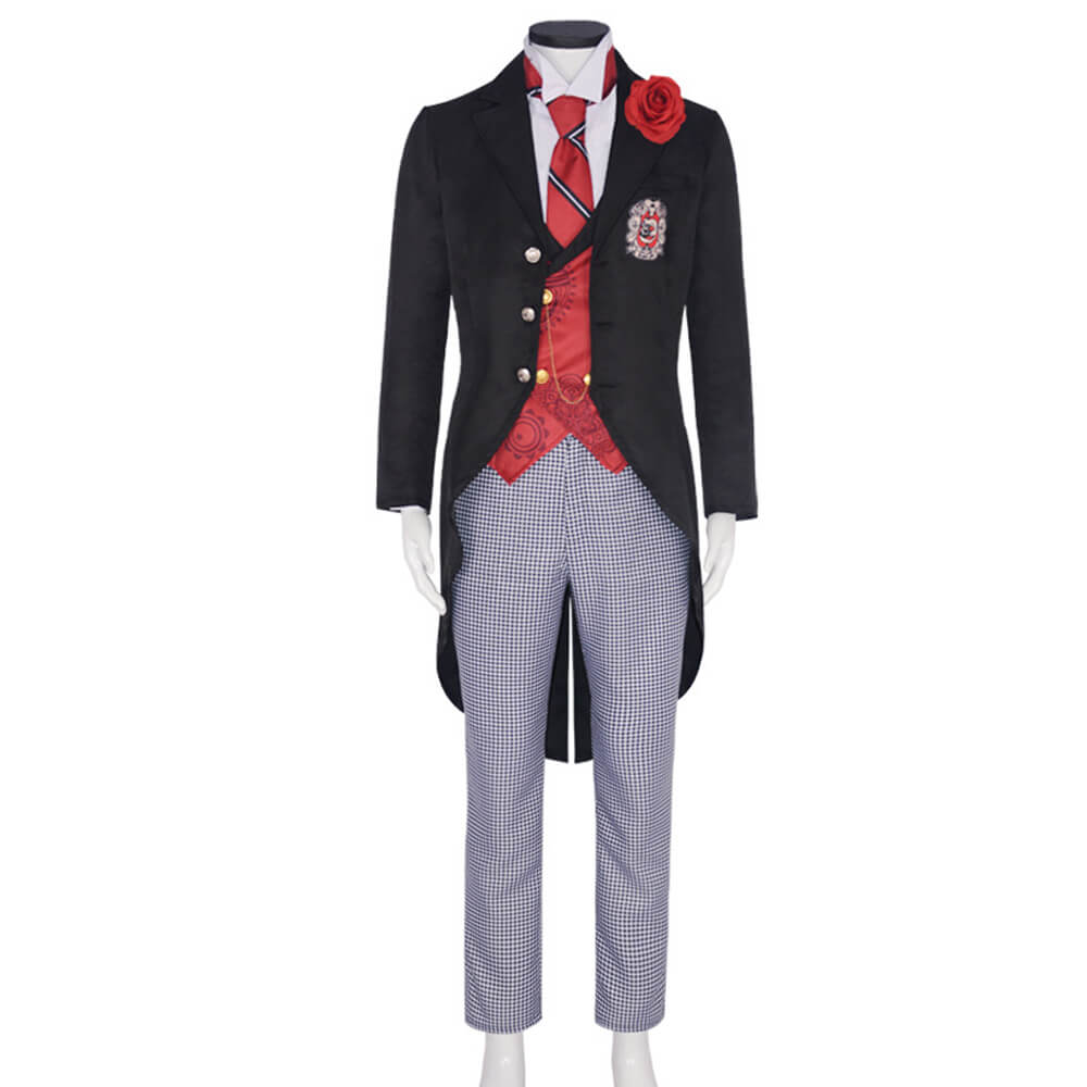 Adult Edoga Redomondo Costume Public School Uniform Suit Dress Up Party Outfit