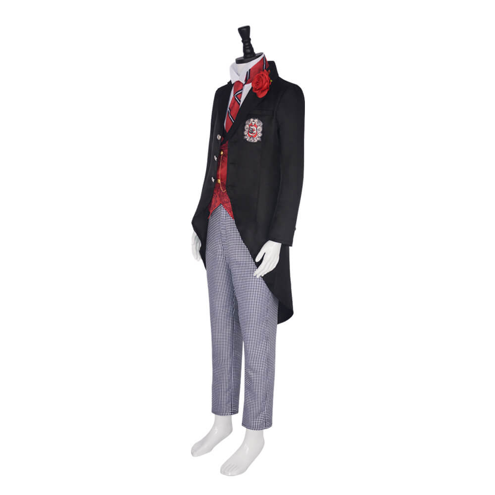 Adult Edoga Redomondo Costume Public School Uniform Suit Dress Up Party Outfit
