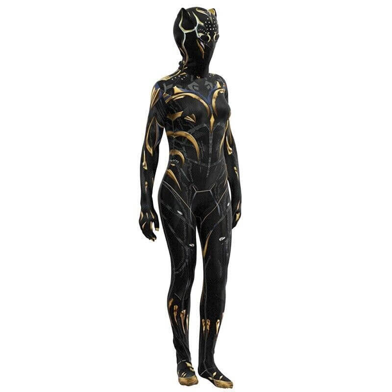 Black Panther Costume Wakanda Forever Cosplay Bodysuit Boys Girls Superhero Costumes