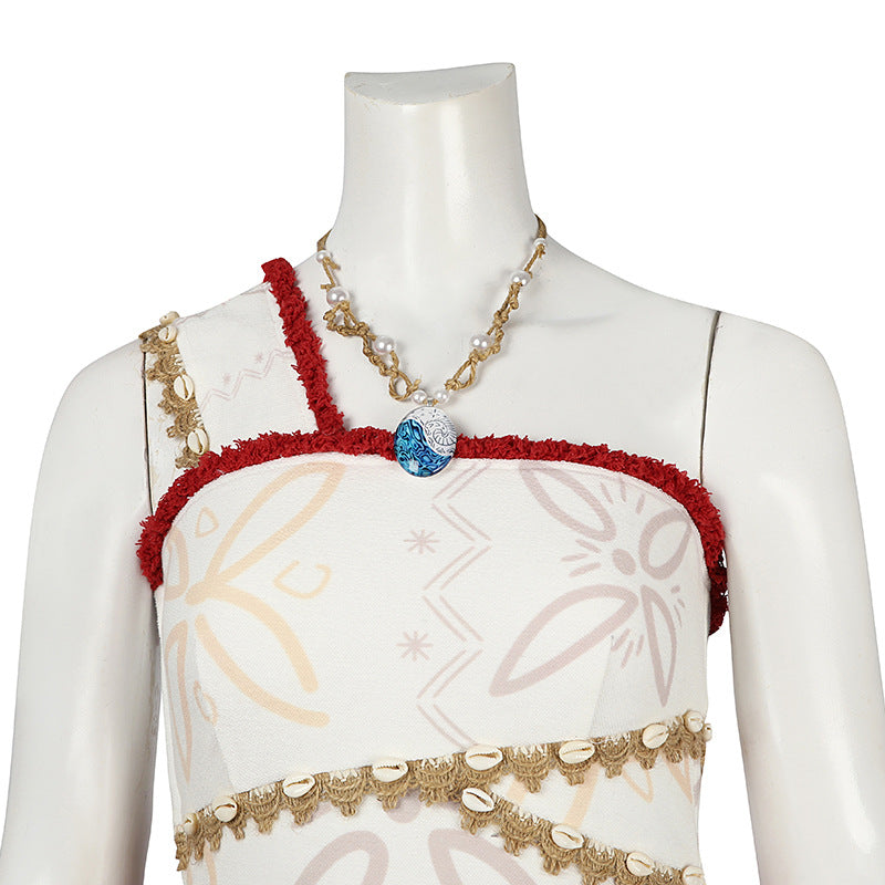 Moanna Costume Moanna 2 Cosplay Full Set Princess Moanna Adventure Outfit 5PCS Suit