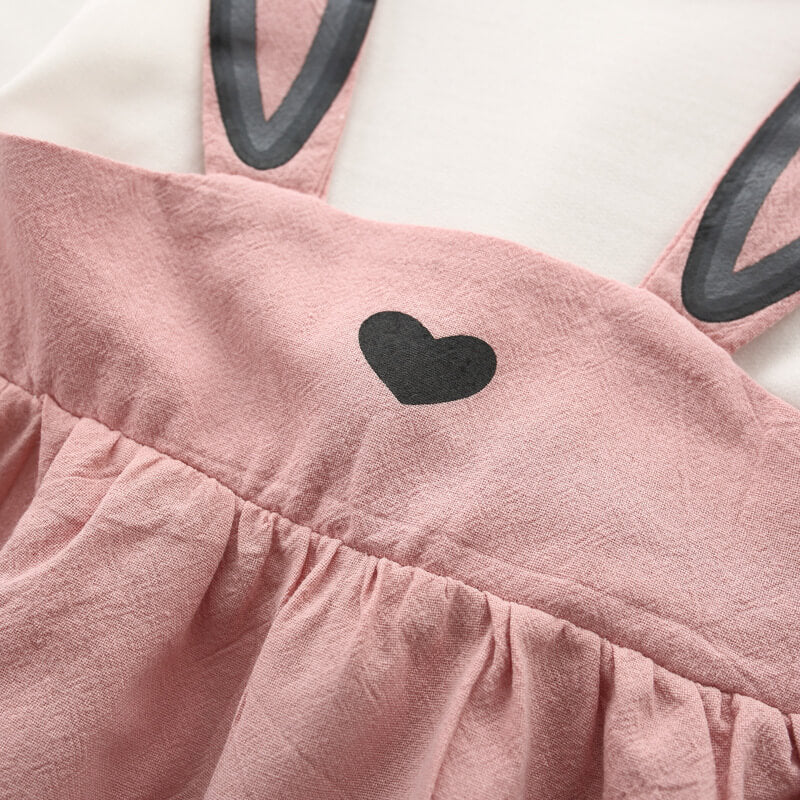Sunbaby Cute Bunny Dress for Toddlers | Birthday & Easter Gift