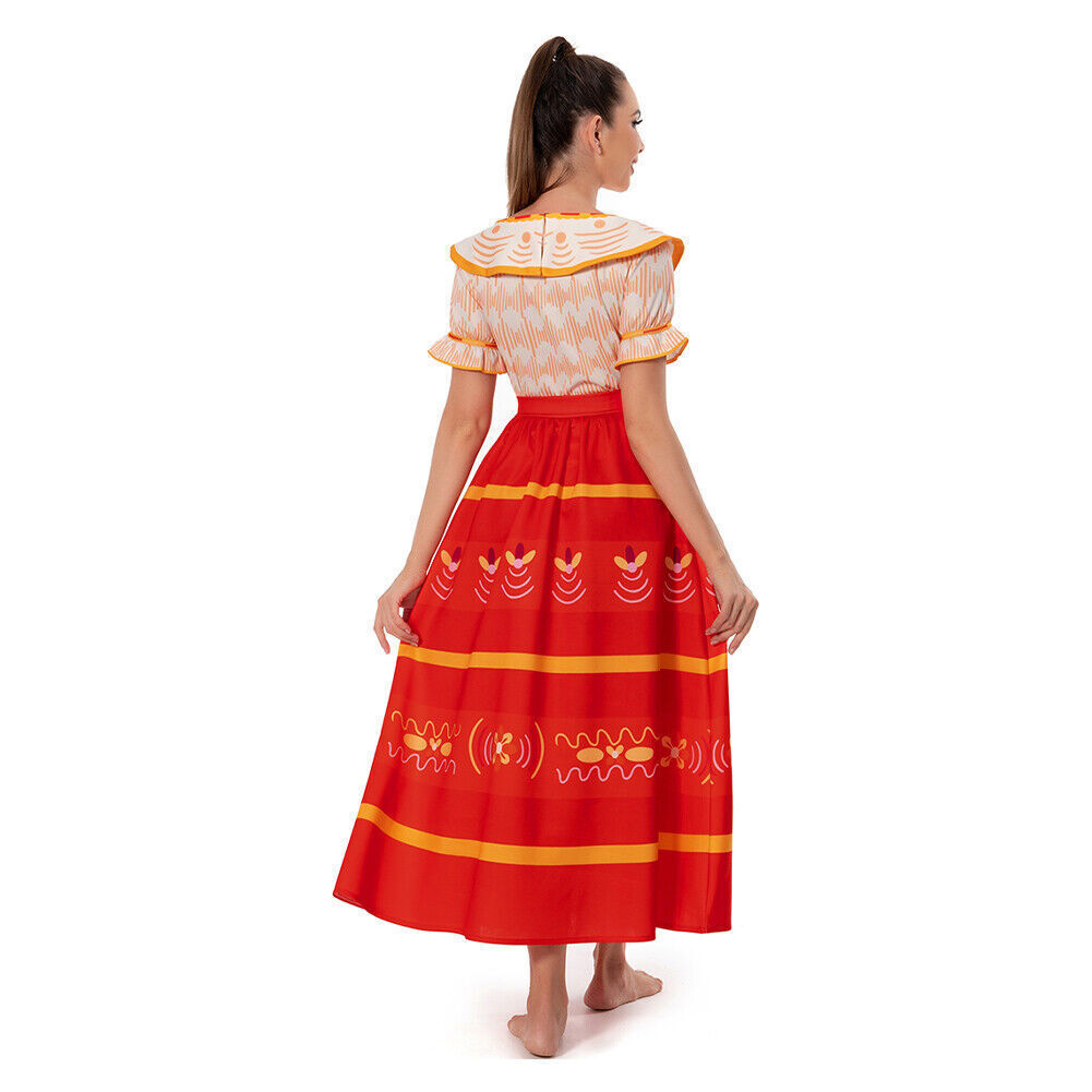 Adult Encanto Dolores Madrigal Cosplay Costume Dolores Dress Encanto Costume For Halloween Costumes