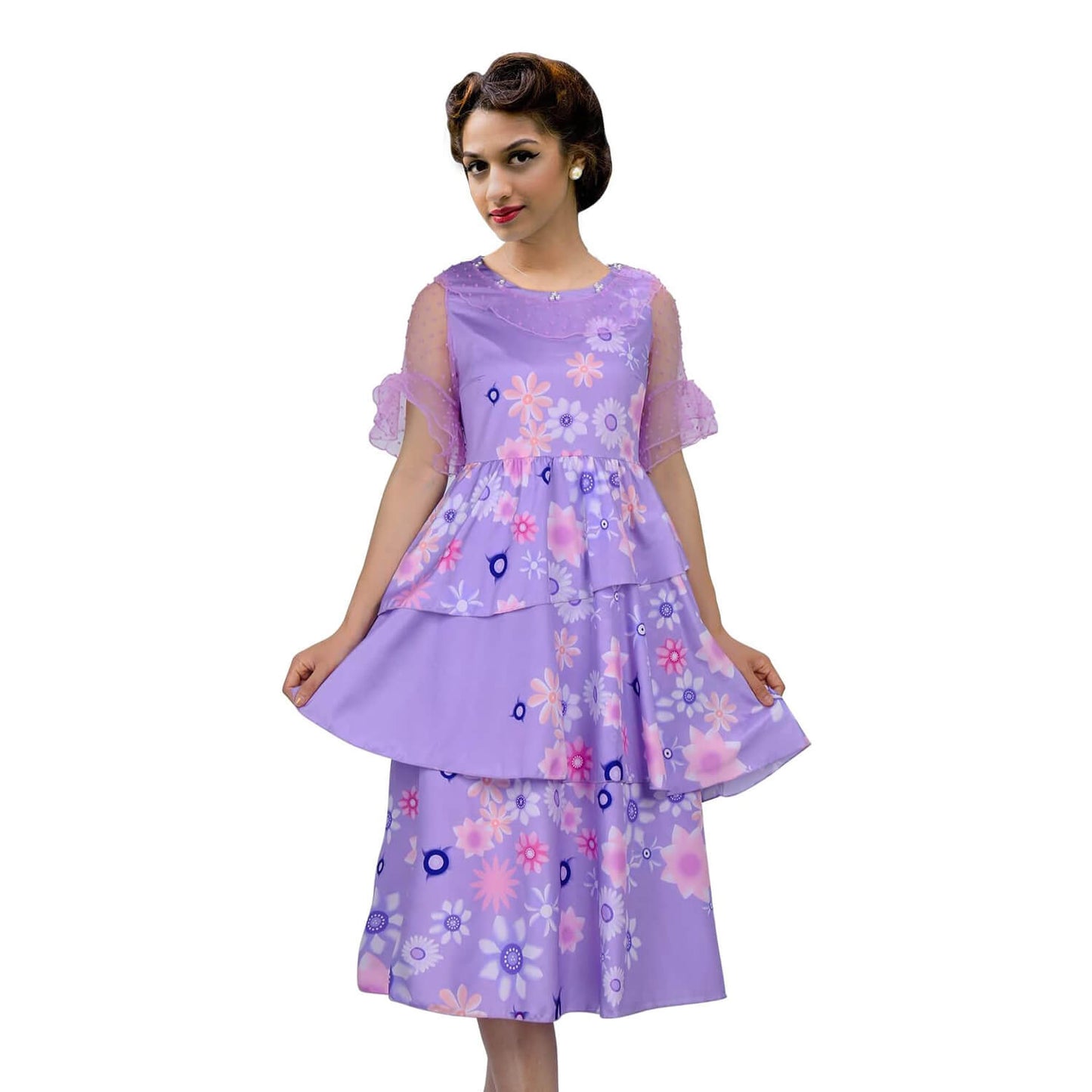 Magical Family Dresses Mirabel Isabela Dress Adult Princess Dress Pepa Luisa Madrigal Family Cosplay Costume