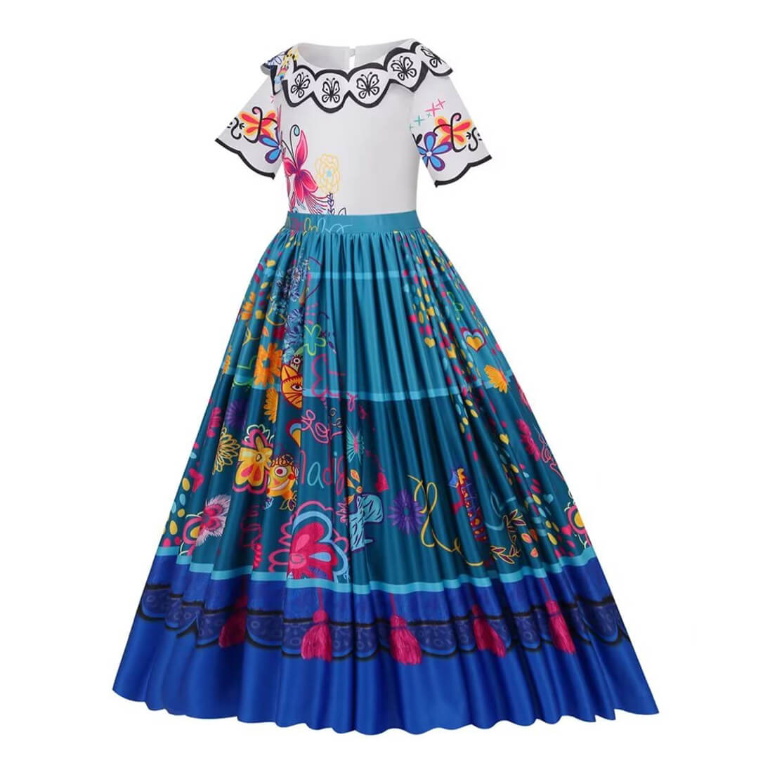 Magical Family Dresses Mirabel Isabela Dress Adult Princess Dress Pepa Luisa Madrigal Family Cosplay Costume