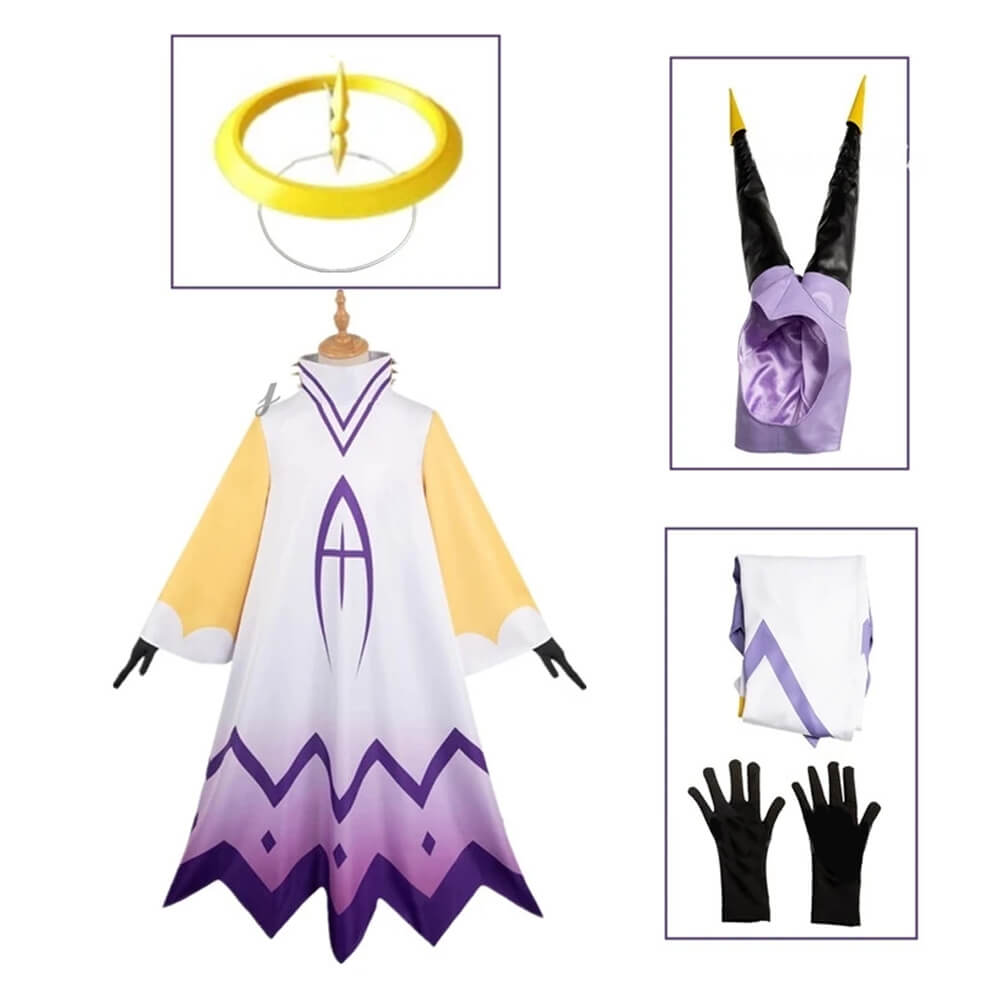 Adam Robe with Headgear Gloves Halloween Party Cosplay Costume