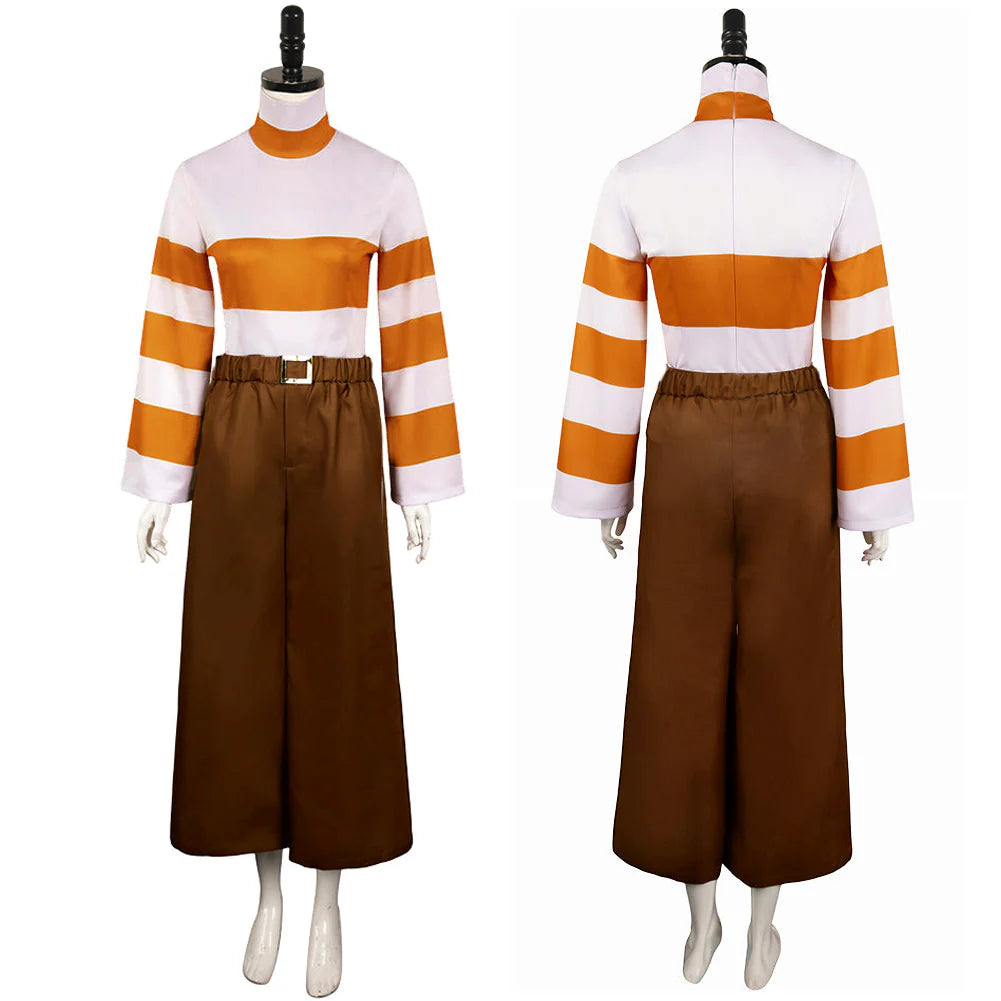 Inside 2 Anxiety Costume 3pcs Cosplay Outfit Shirt Culottes and Helmet Full Set