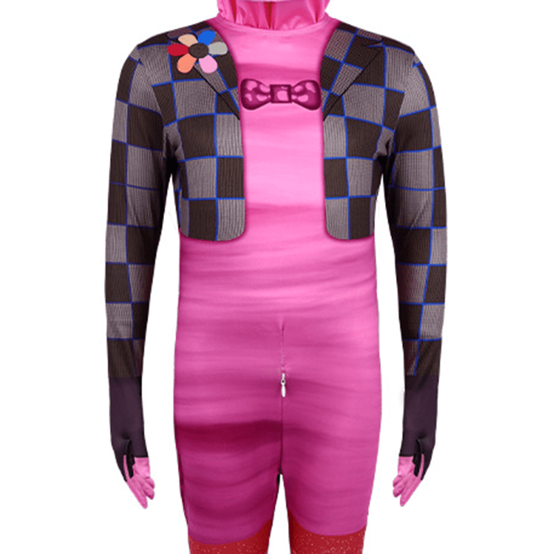 Kids Inside Out 2 Bing Bong Costume Inside Cosplay Jumpsuit and Out Helmet for Halloween Party