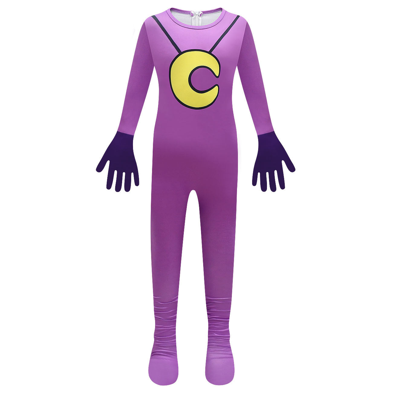 Kids Catnap Costume Boys Girls Catnap Cosplay Jumpsuit Mask and Bag