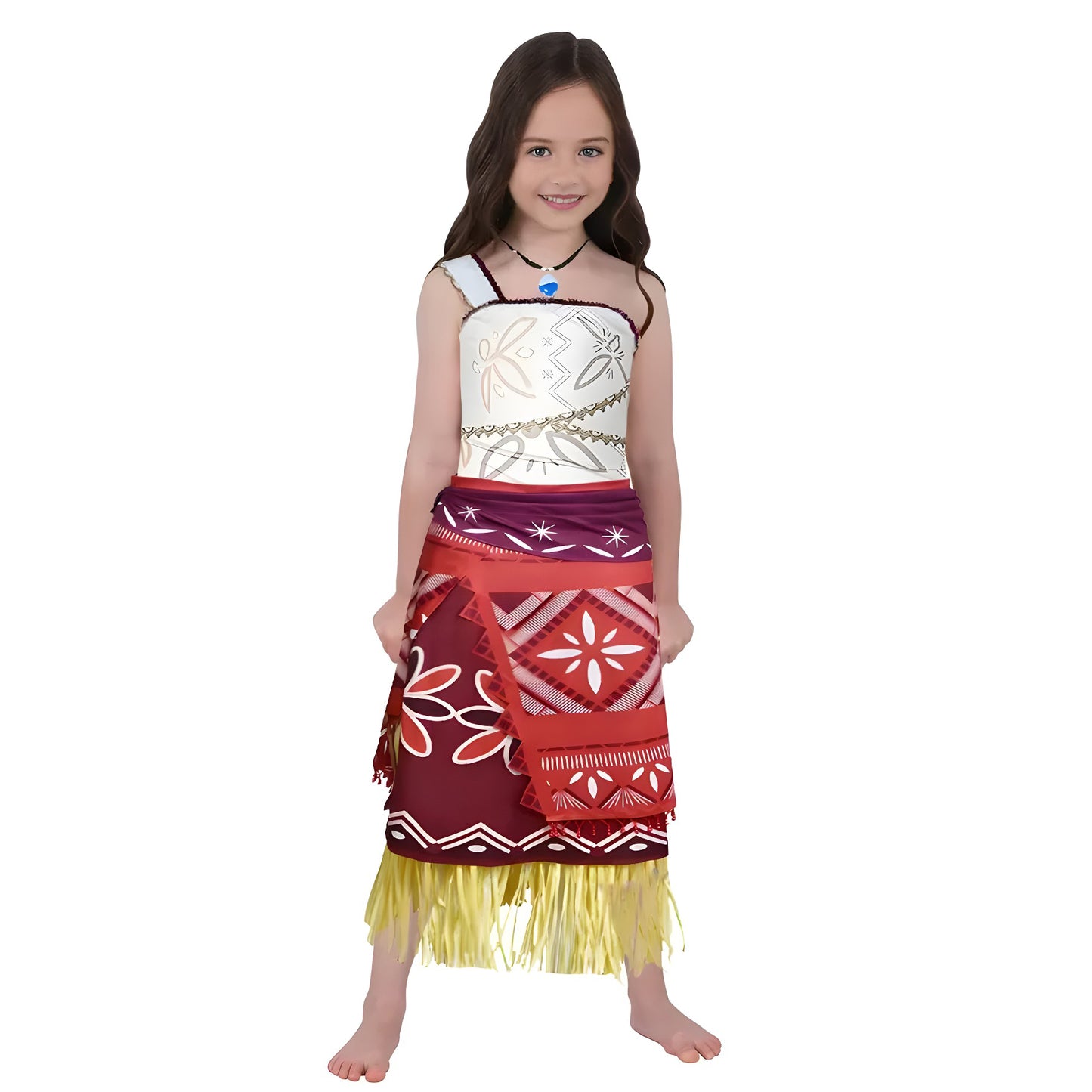 Moanna Costume Moanna 2 Cosplay Full Set Princess Moanna Adventure Outfit 5PCS Suit