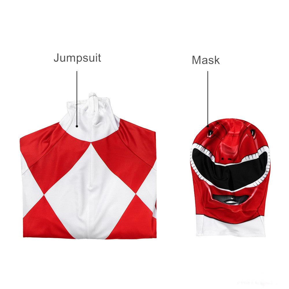 Power Ranger Costume All Dragon Themed Power Ranger Outfit with Helmet