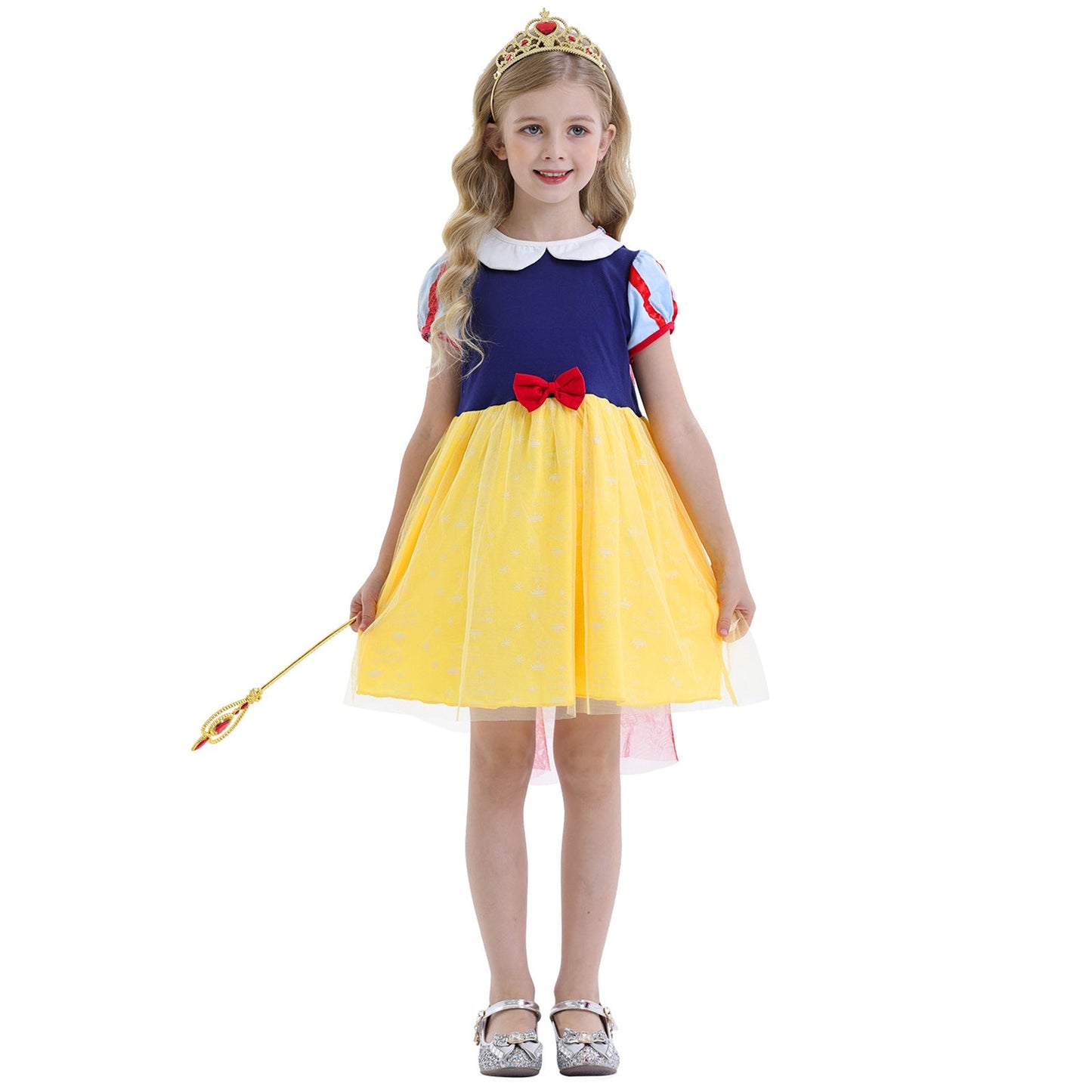 Little Girls Princess Dresses Party Carnival Dress Up Kids Princess Costume