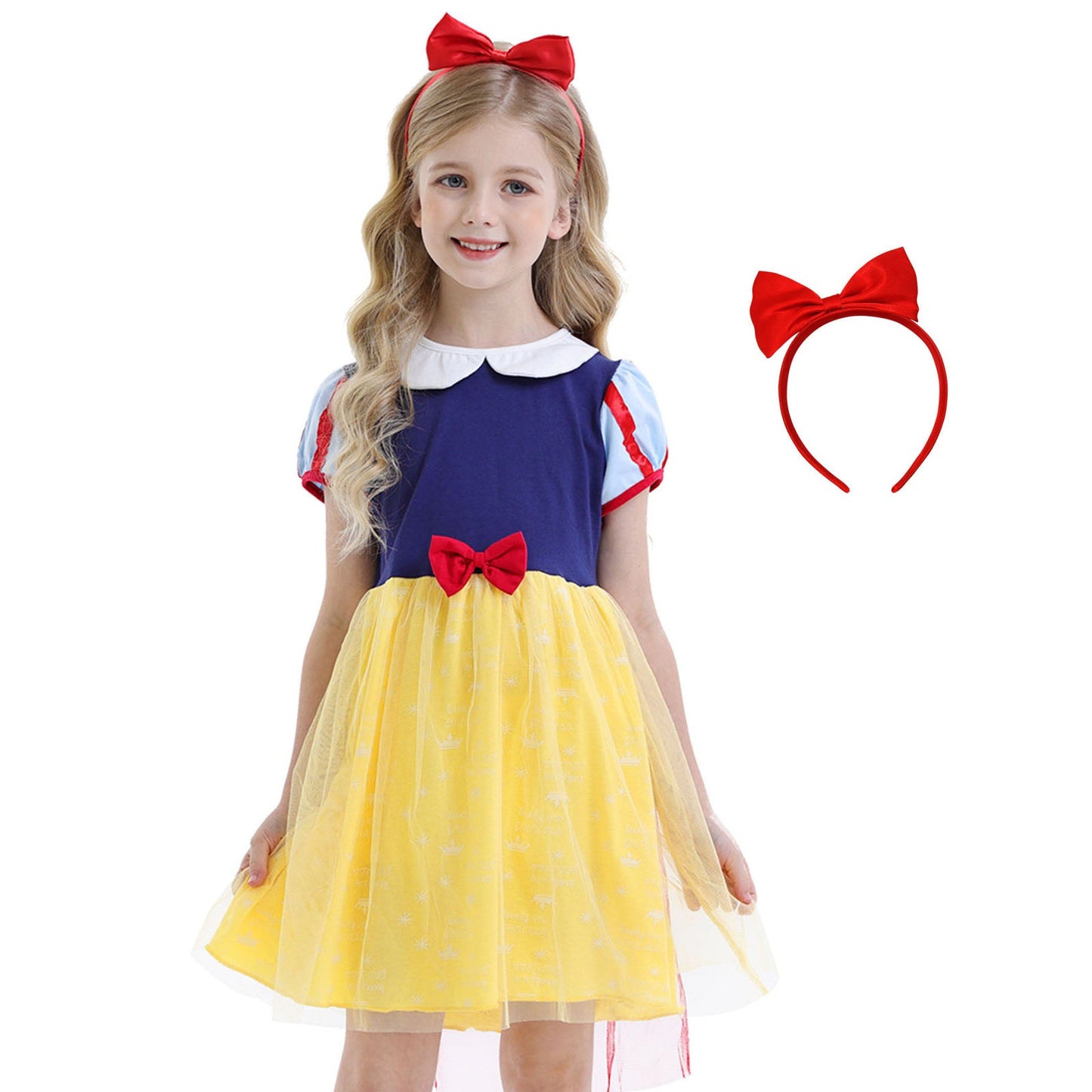Little Girls Princess Dresses Party Carnival Dress Up Kids Princess Costume