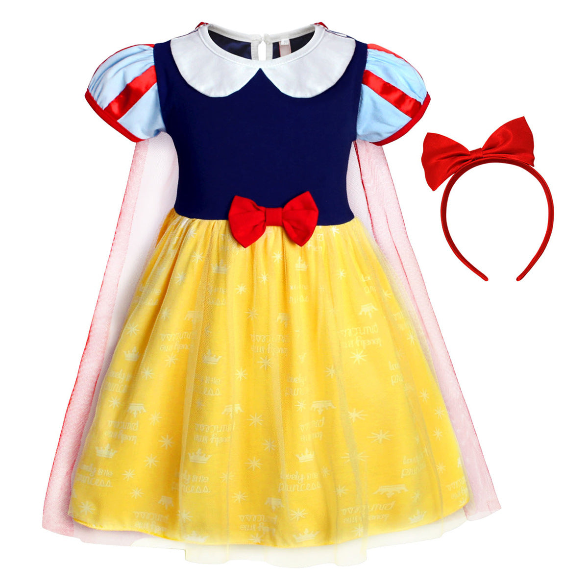 Little Girls Princess Dresses Party Carnival Dress Up Kids Princess Costume