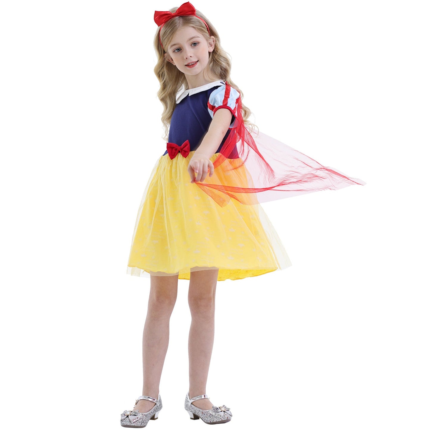 Little Girls Princess Dresses Party Carnival Dress Up Kids Princess Costume