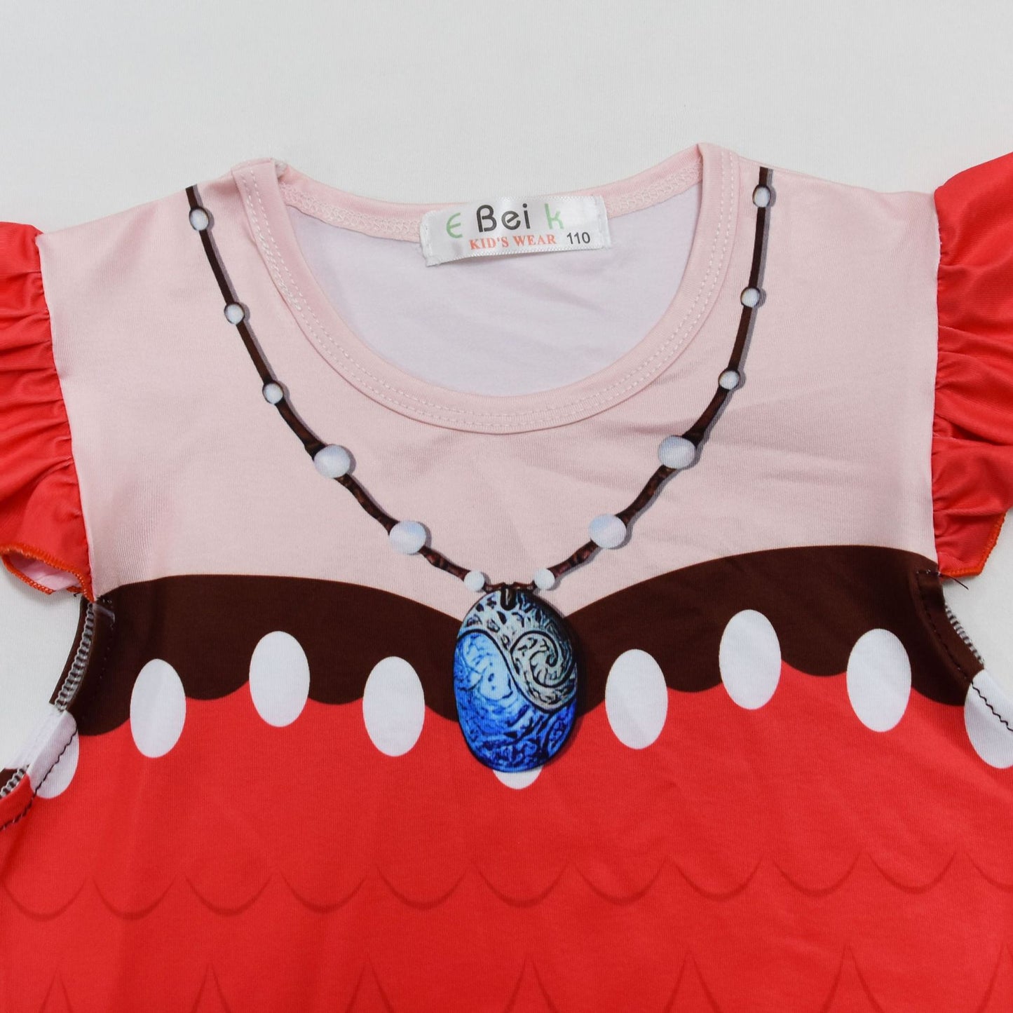 Girls Sea Princess Dress Party Cosplay Outfit Birthday Dress