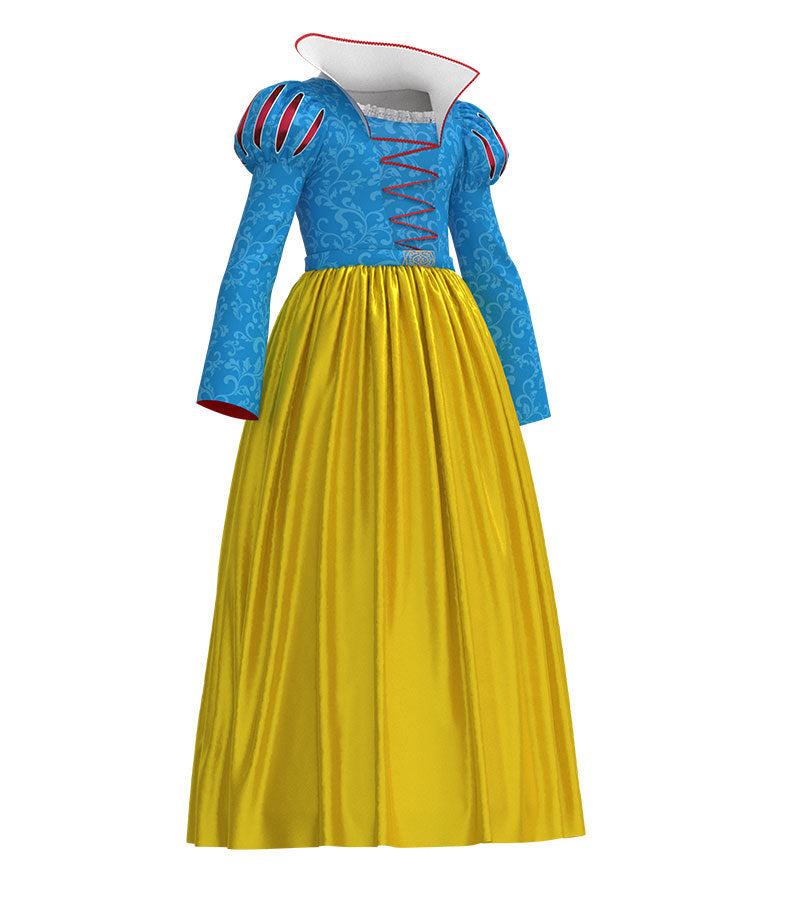 Kids Princess Dress Live Action Movie Cosplay Costume Girls Party Dress Up