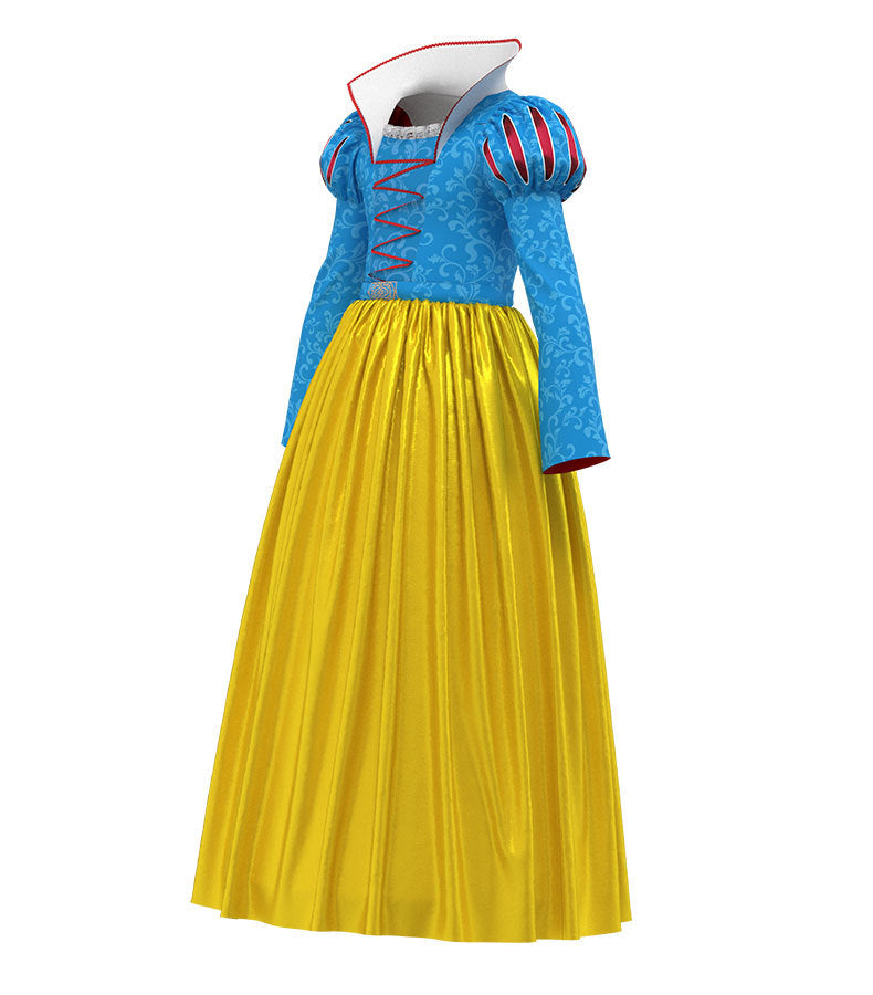 Kids Princess Dress Live Action Movie Cosplay Costume Girls Party Dress Up