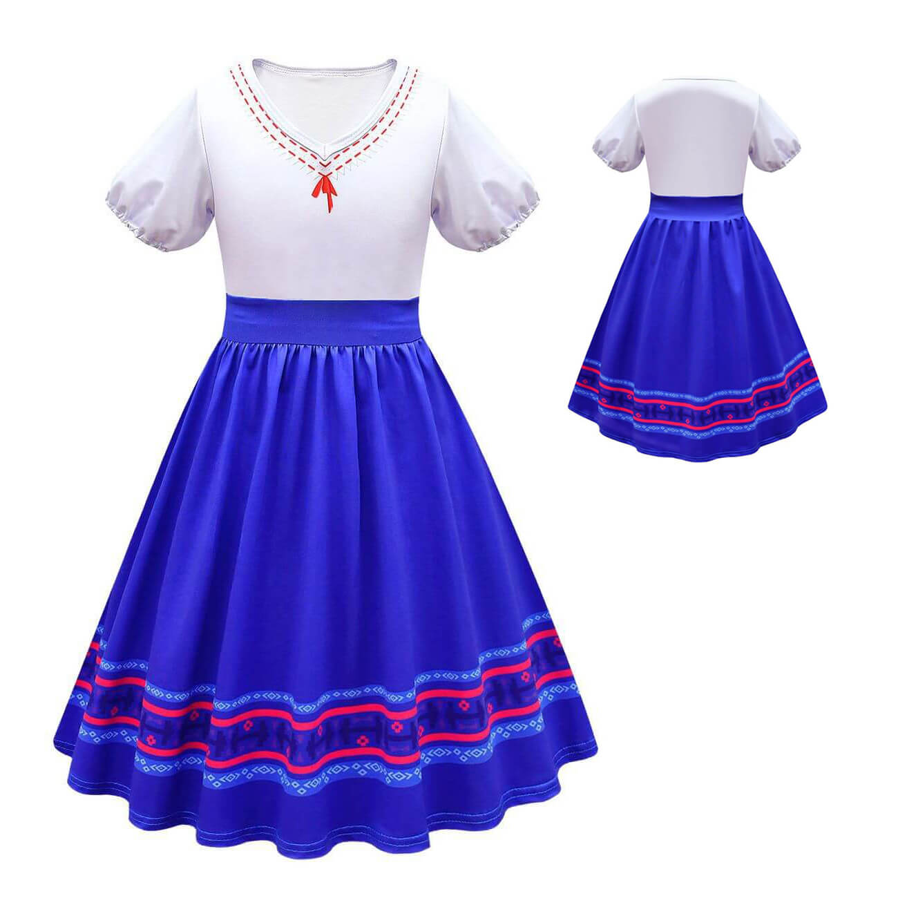 Magical Family Dresses Mirabel Isabela Dress Adult Princess Dress Pepa Luisa Madrigal Family Cosplay Costume