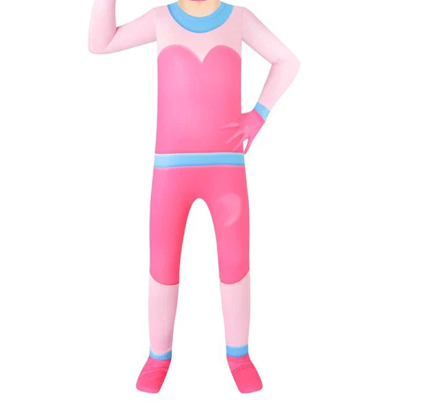 Kids Mommy Long Legs Costume Mom Hagi Wagi Jumpsuit and Helmet 2pcs Suit for Cosplay