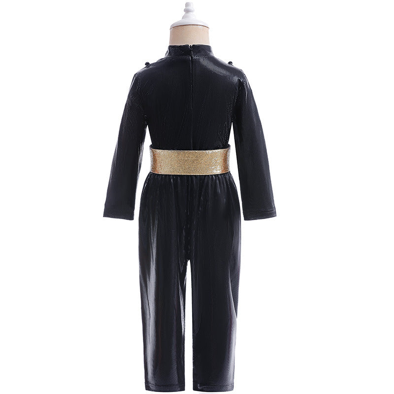 Kids' Black Batman Hero Costume