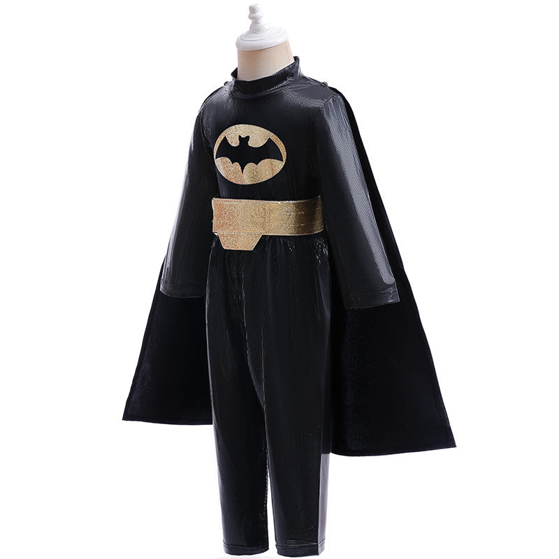 Kids' Black Batman Hero Costume