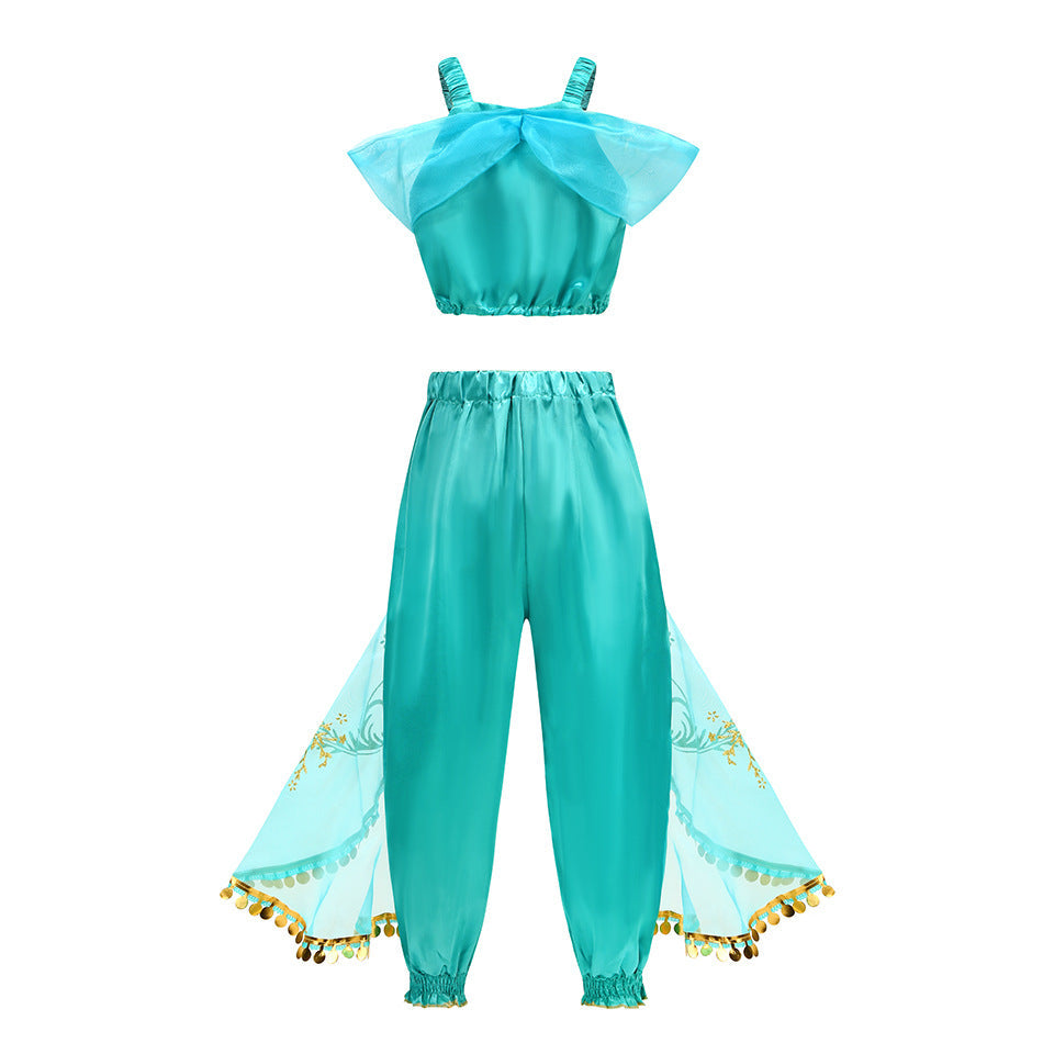 Princess Jasmine Dress From Aladdin Magic Lamp