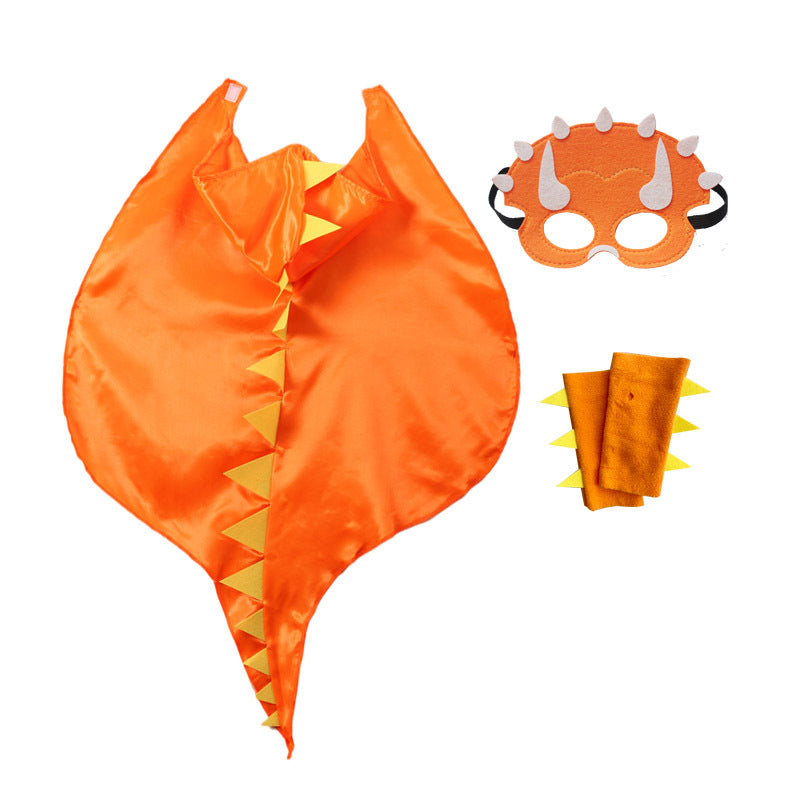 Cute Children Dinosaur Cape
