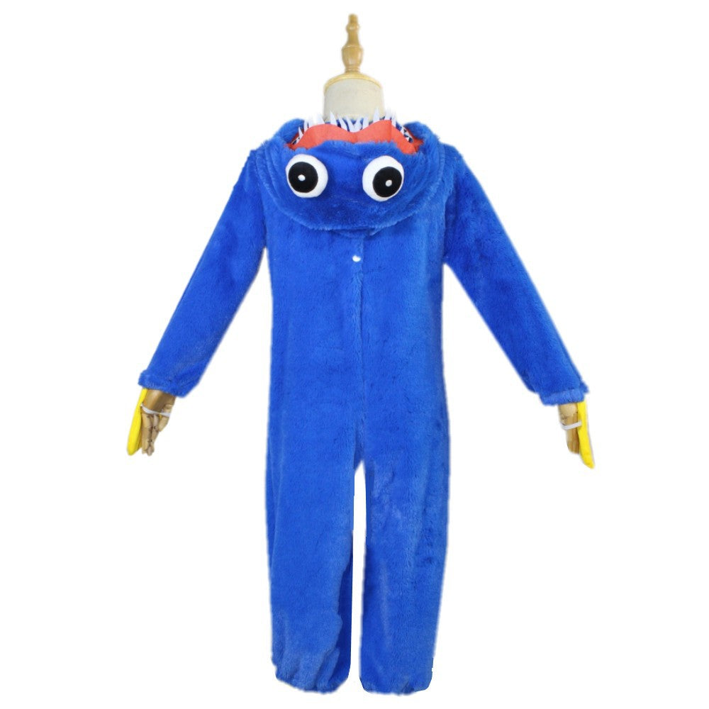 Kids Poppy Playtime Cosplay Outfit Huggy Wuggy Costume Plush Party Clothes Set