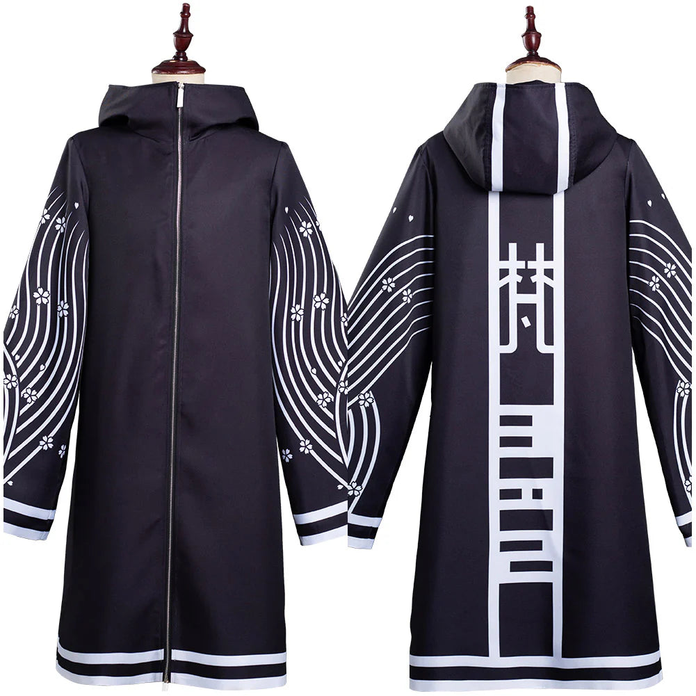 Adult Senju Kawaragi Costume Long Trench Uniform Senju Jacket and Cardigan