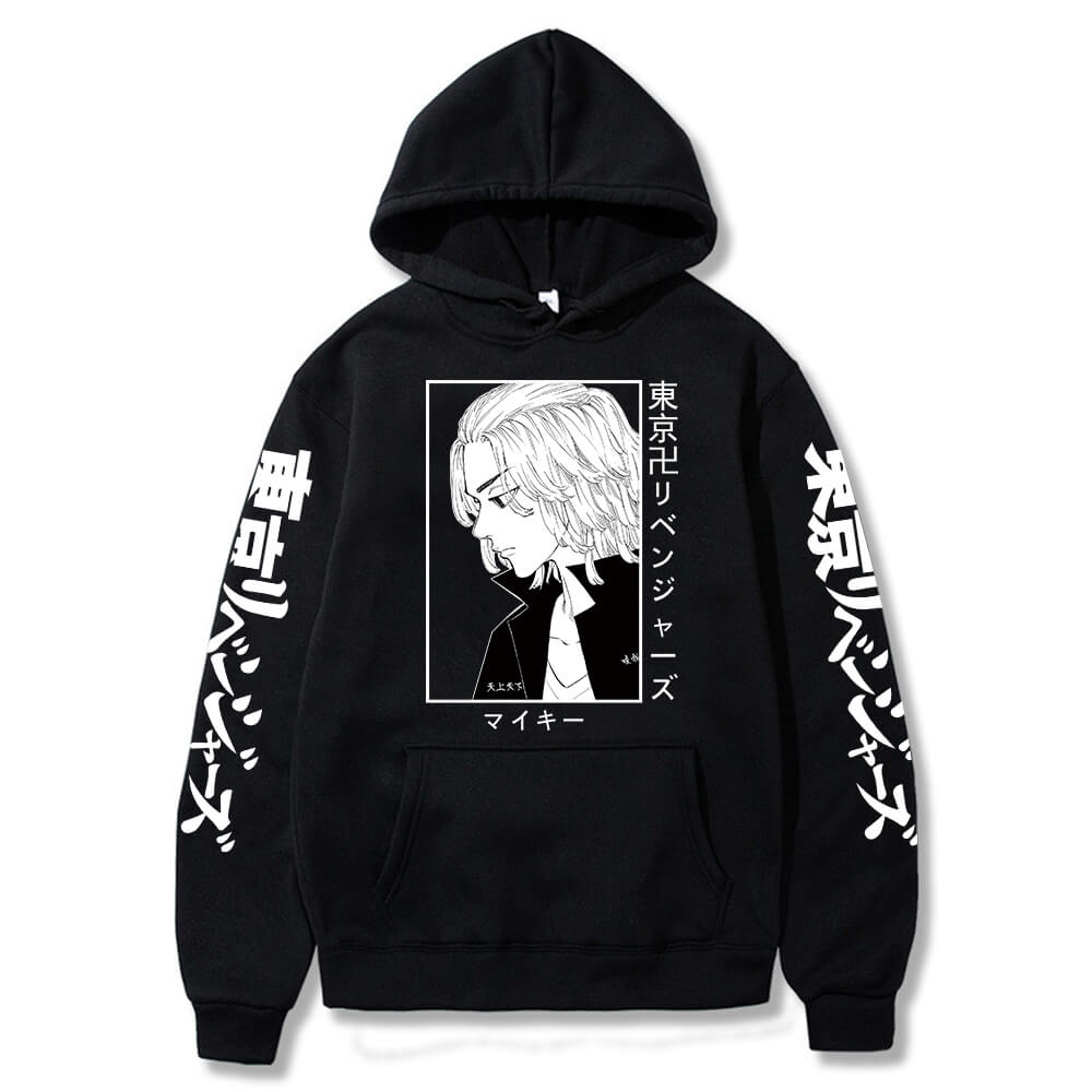 Mikey Manjiro Sano Graphic Hoodies Unisex Manga Cosplay Sweatshirt