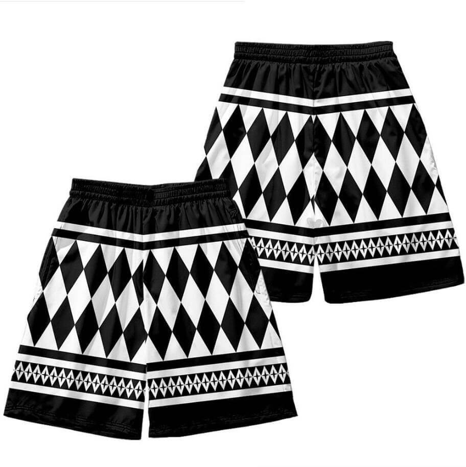 Ken Ryuguji and Manjiro Sano Cosplay Shorts Unisex Elastic Waist Casual Shorts