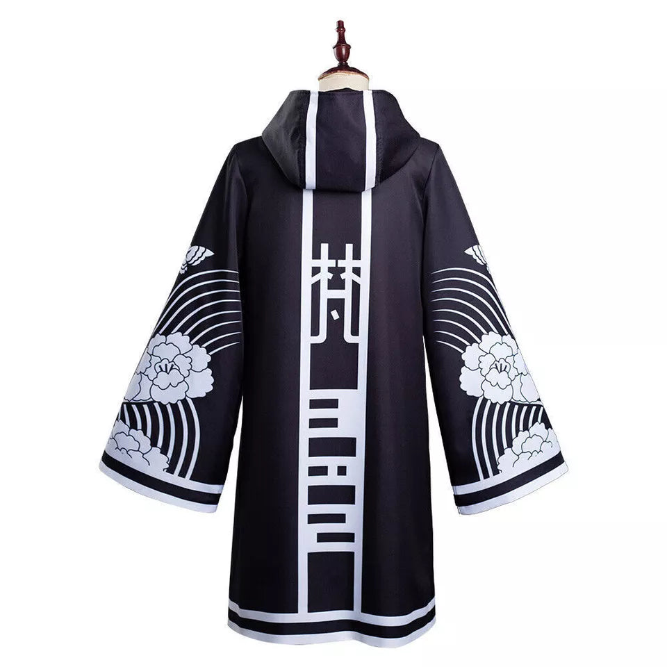 Adult Wakasa Imaushi Cosplay Costume Wakasa Coat and Cardigan Manga Kimono