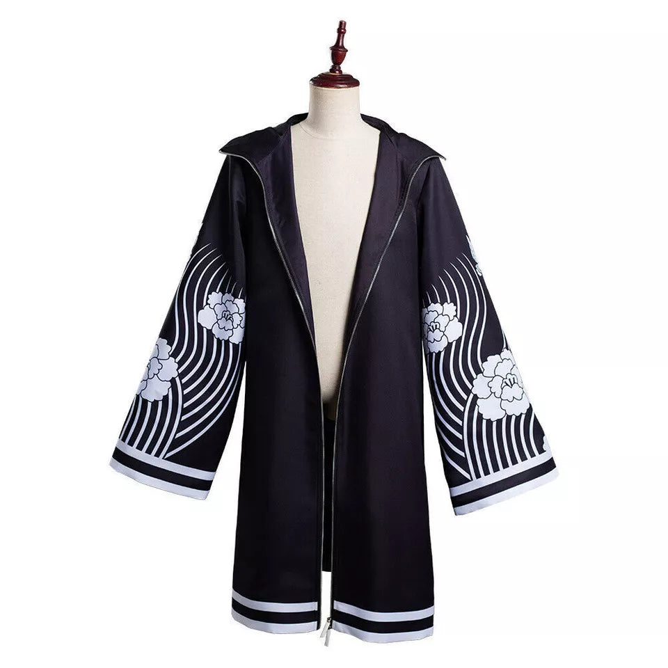 Adult Wakasa Imaushi Cosplay Costume Wakasa Coat and Cardigan Manga Kimono