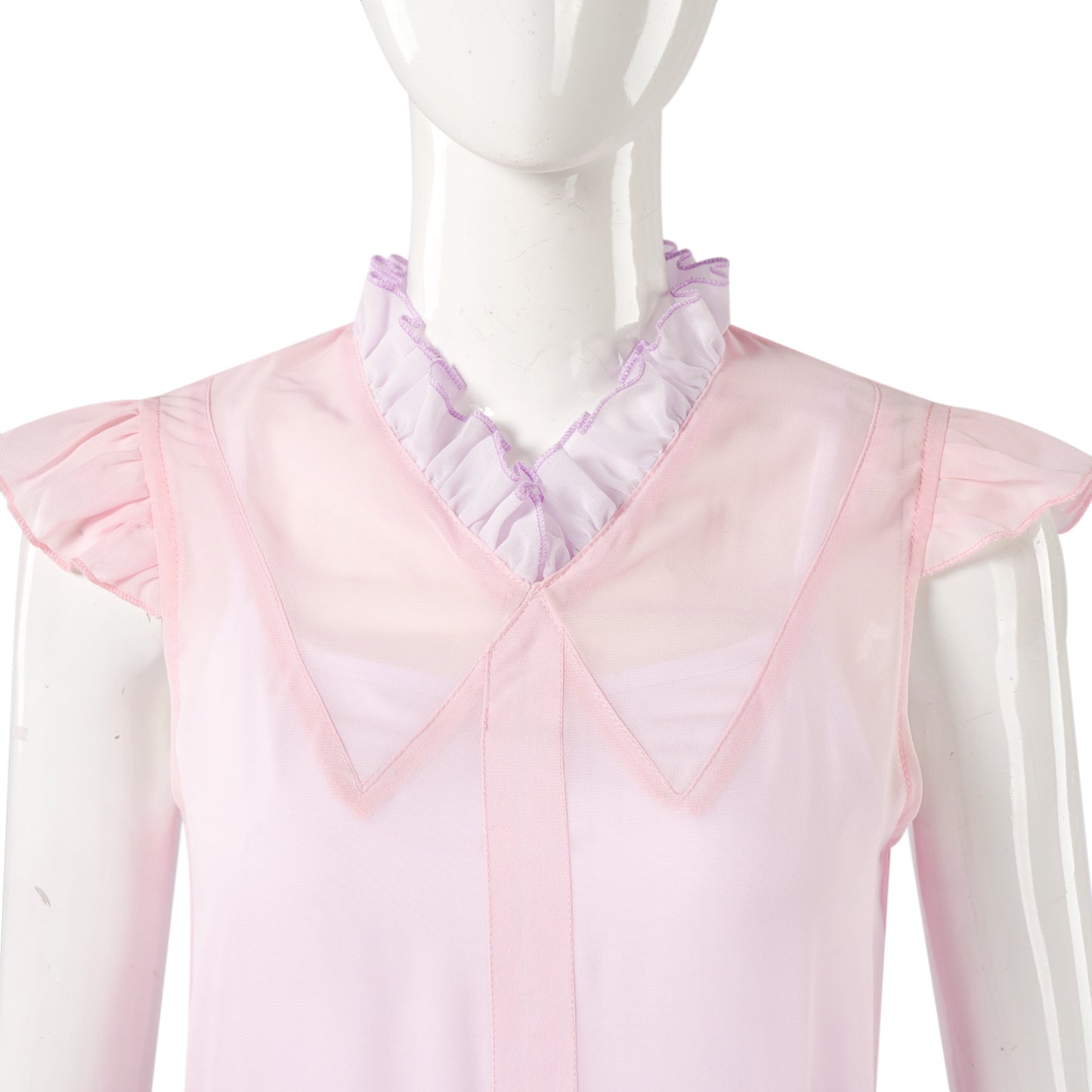Glinda Pink Dress Women Witch Cosplay Costume Set