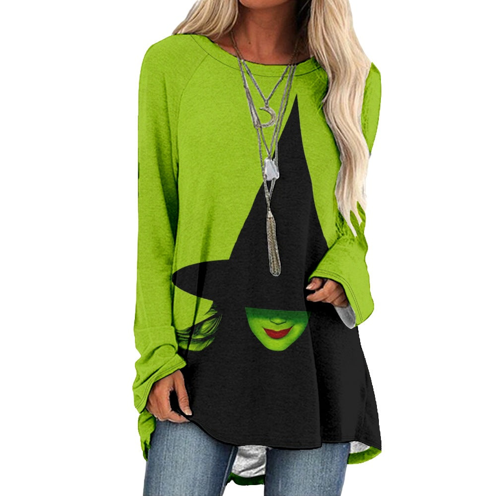 Women Elphaba Shirt Wicked The Good Witch Green Shirt and Pants Wicked Costume