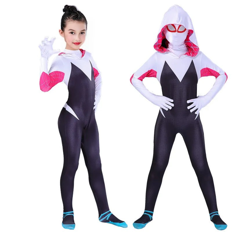 Kids' Spider-Gwen-Inspired Costume