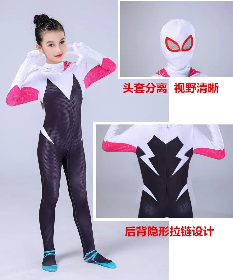 Kids' Spider-Gwen-Inspired Costume