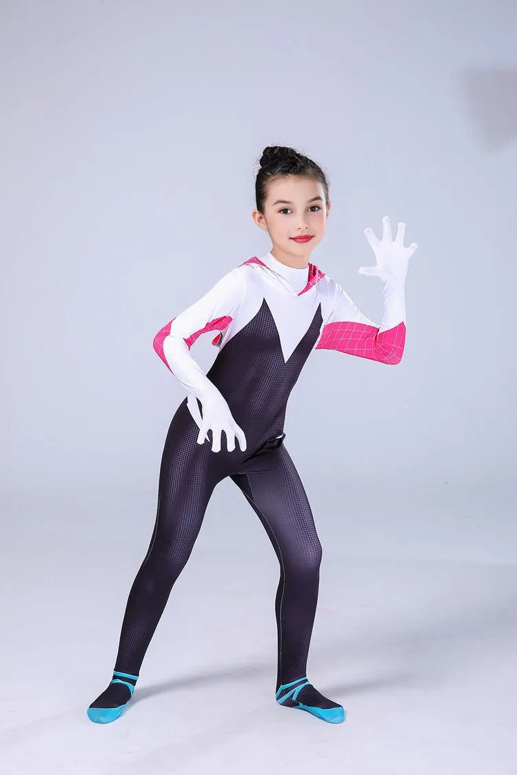 Kids' Spider-Gwen-Inspired Costume