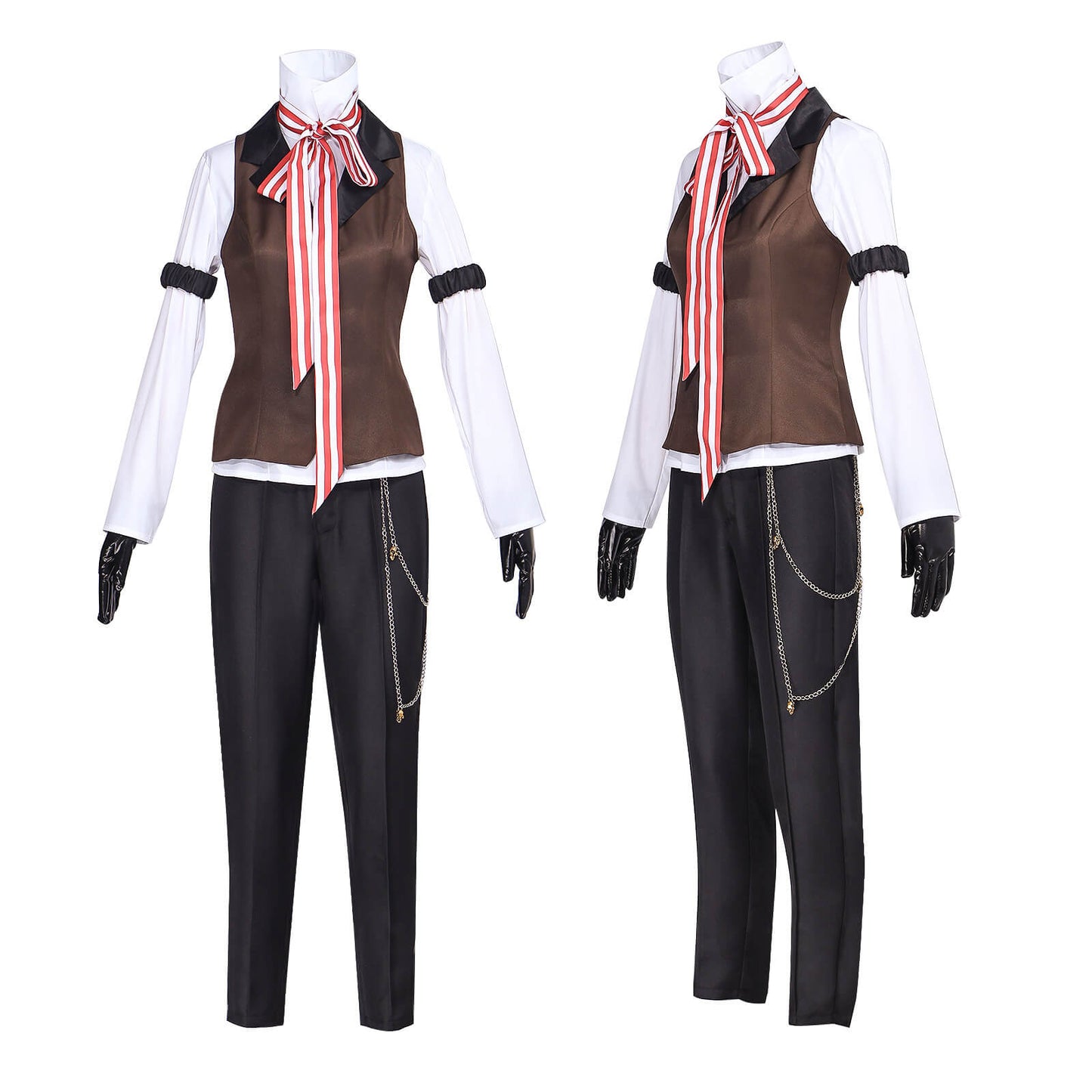 Adult Grell Sutcliff Costume Grim Reaper Grelle Cosplay Outfit Red Uniform with Accessories Full Set