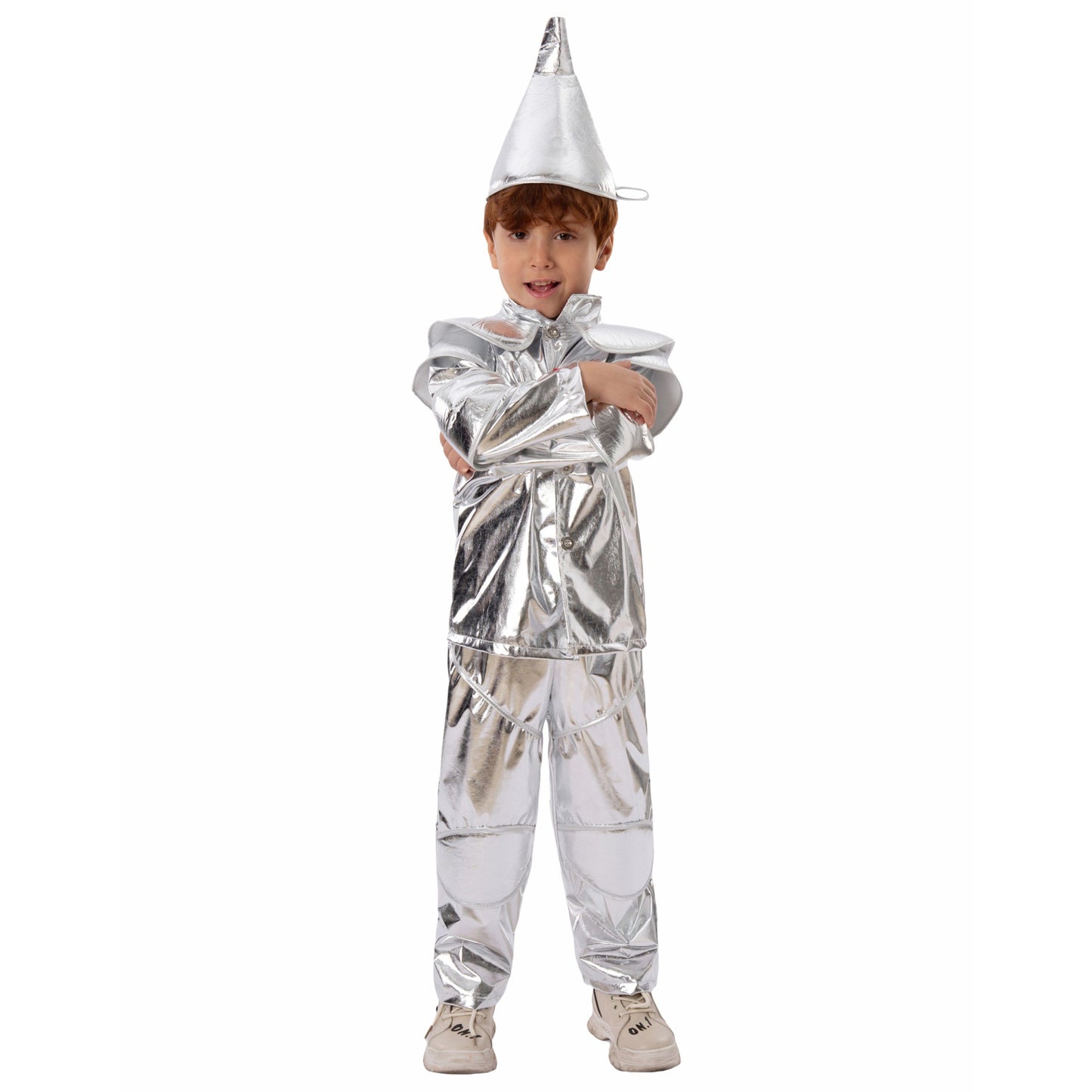 Boys Tin Man Costume Party Halloween Kids Tin Man Cosplay Costumes