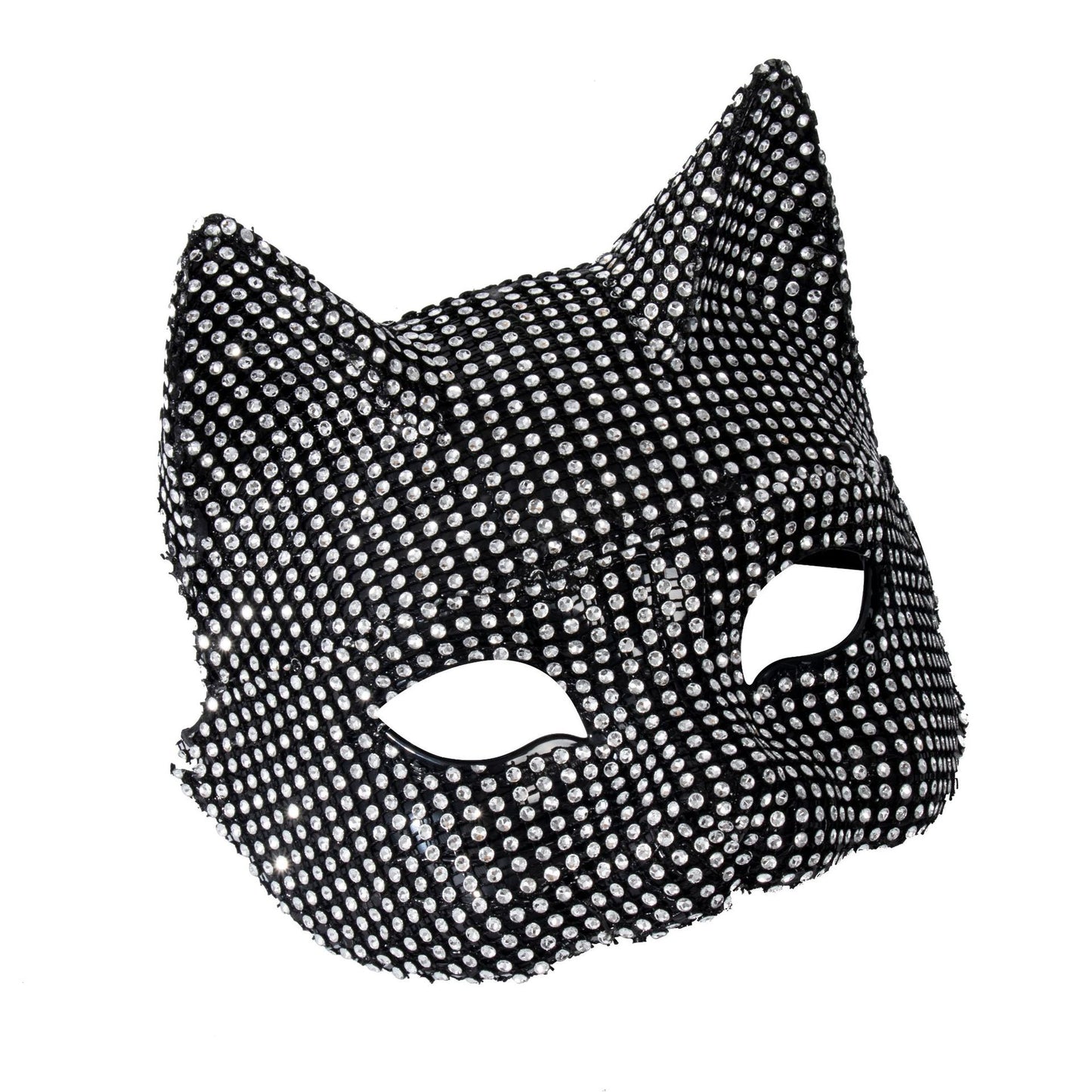 Women Cat Mask Masquerade Face Mask Party Roleplay Cat Mask and Gloves