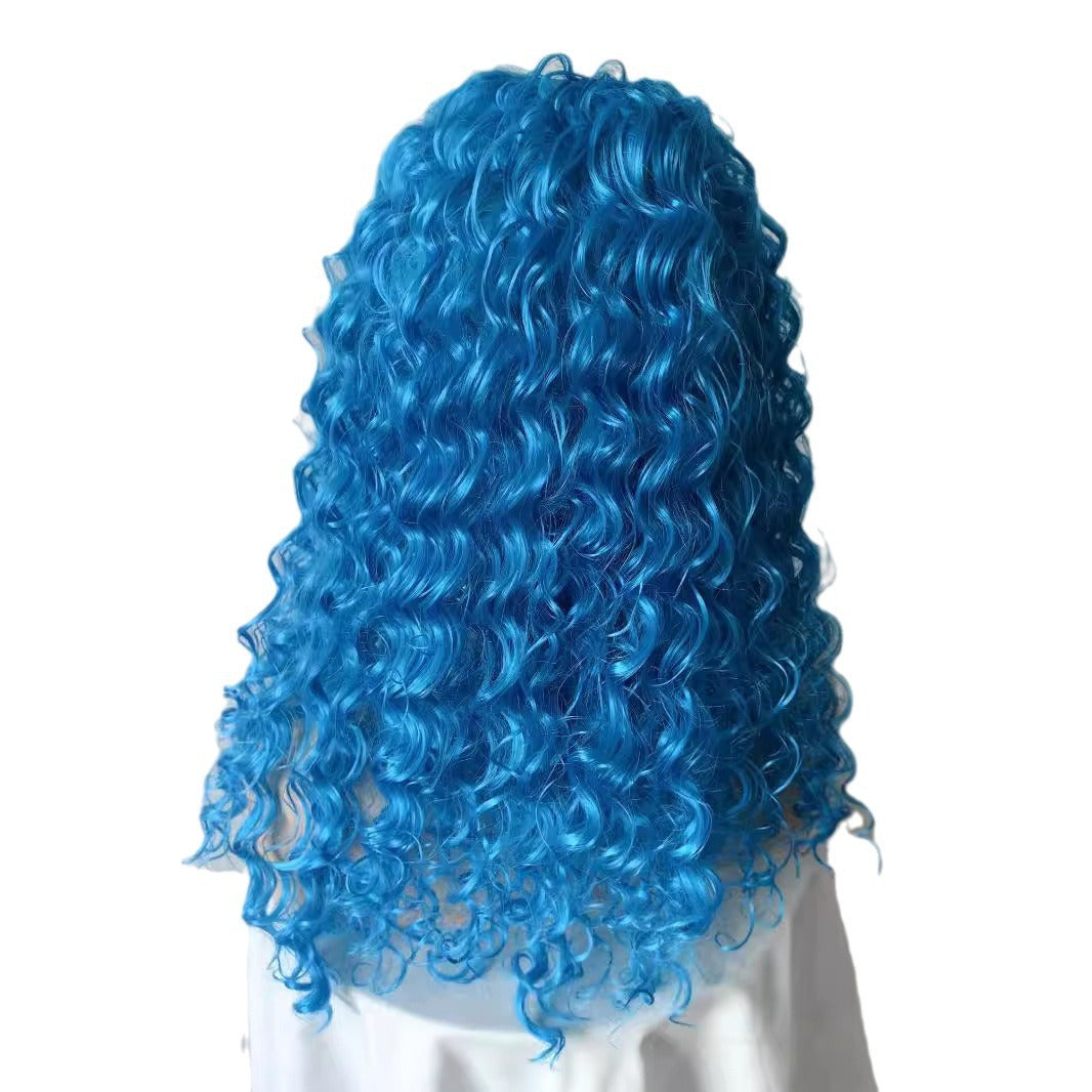 Kids Chloe Costume Movie 5 Blue Princess Jacket Dress and Leggings for Halloween Carnival