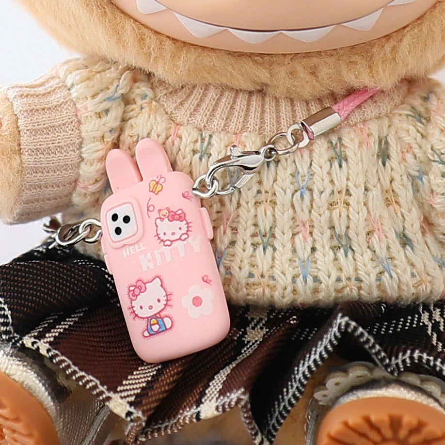 6.7" Labubu with Clothing The Monster Doll Lychee Berry Costume with Vinyl Plush Toy and Accessories